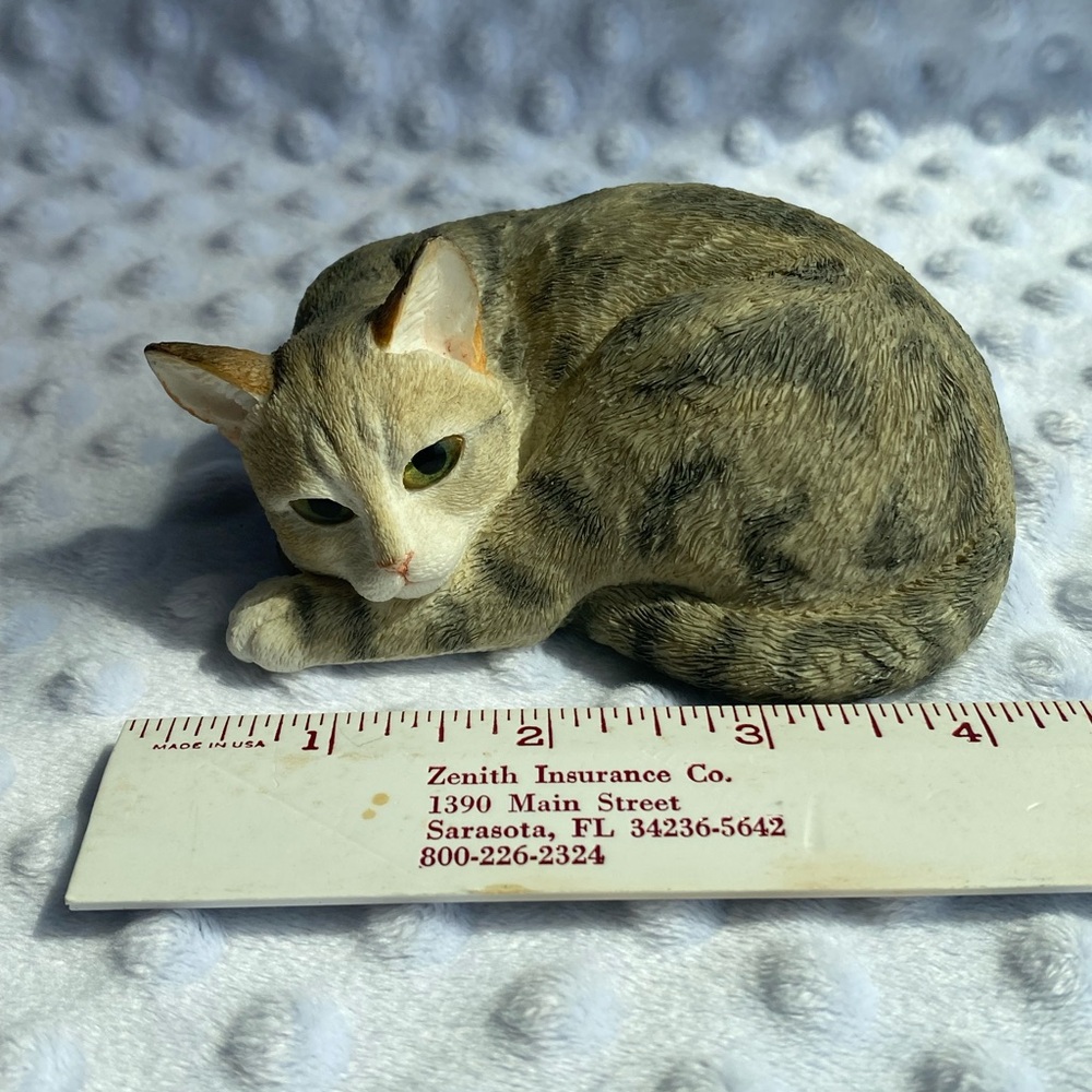 RARE Vintage 2000 Country Artists’ TABBY - SNUG Figurine - Picture 5 of 7